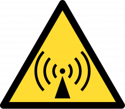 File:Radio waves hazard symbol.svg - Wikimedia Commons