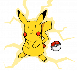 mega-grubbin: I drew Pikachu in the same style as my natu - pokemon ...