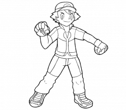 Ash Pokemon Drawing at GetDrawings.com | Free for personal use Ash ...