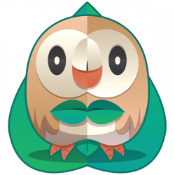 Rowlet by Kyle Olson-Team Rowlet! Pokemon Sun and Moon are going to ...