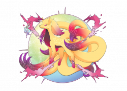 mega Ninetales fan art | Fakemon | Pinterest | Fan art and Pokémon