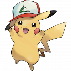 Original Cap Pikachu available for American, Japanese Pokémon Sun ...