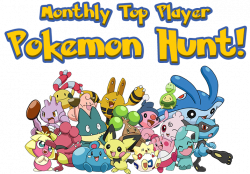 April's Monthly Top Player Contest - Pokemon Hunt!