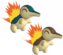 3DS - Pokémon X / Y - #155 Cyndaquil - The Models Resource