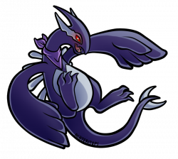 Shadow Lugia Commission by PrinceofSpirits on DeviantArt