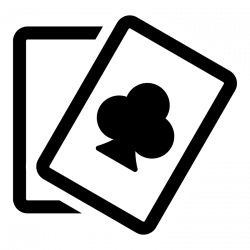 Poker card clipart