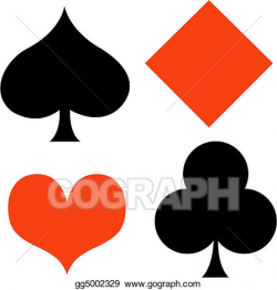 Vector Stock - Poker card gaming gambling clip art. Clipart ...