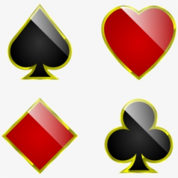 Card Suits Png - Poker Card Symbols Png #872249 - Free ...