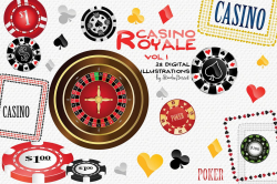 Casino Royale - Poker, Vegas Cliparts