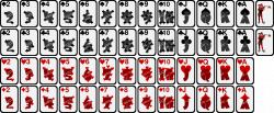 clipartist.net » Clip Art » deck of playing cards SVG