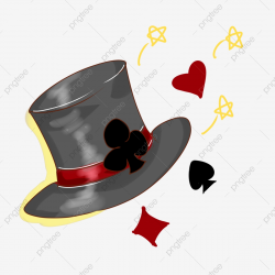 Poker Magician Magic Hat Hat Png, Playing Cards, Magician ...