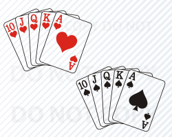 Cards SVG - Poker Vector Images Clipart - SVG File For Cricut - Eps, Royal  flush Png ,Dxf clip art Poker svg, Playing cards svg - Poker png