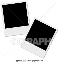 Vector Clipart - Polaroid photo frame. Vector Illustration ...