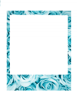 borde marco tumblr polaroid palommzz blue flowersfreeto...