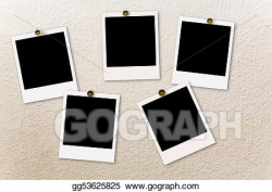 Stock Illustrations - Polaroid films. Stock Clipart ...