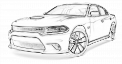 Charger Coloring Pages - Eskayalitim