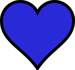 Blue Heart Clip Art at Clker.com - vector clip art online, royalty ...