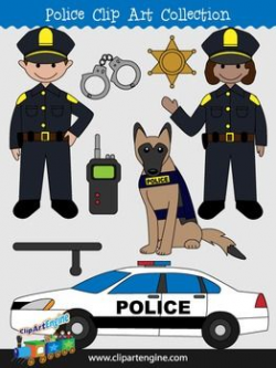 Police Clip Art Collection | Career Clip Art | Art, Clip art ...