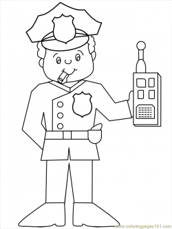 police officer printables | free printable coloring page ...
