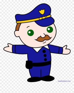 Little Policeman Clip Art Clipart Of - Police Man Clip Art ...