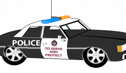 Australian police car clipart - techFlourish collections