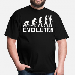 Policeman Evolution Funny Police Officer Shirt Men's T-Shirt ...