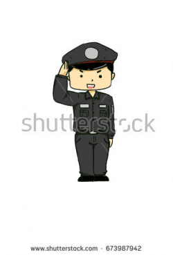 Thai Policeman Clipart