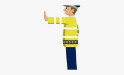 Traffic Police Clipart Png , Transparent Cartoon, Free ...