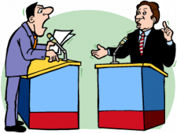 Politicians Debating Clipart