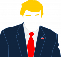 Clipart - Faceless Trump