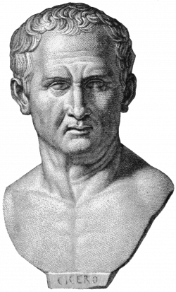 Marcus Tullius Cicero was a Roman philosopher, politician, lawyer ...