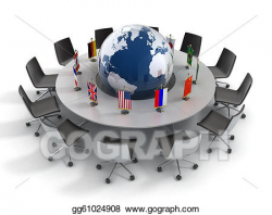 Stock Illustrations - United nations, global politics. Stock ...