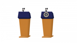 president podium clipart - OurClipart