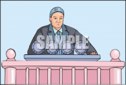 Clipart Picture of a Politician