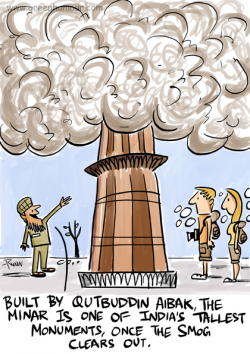 Green Humour: Air Pollution in Delhi
