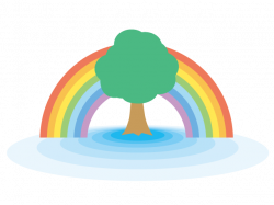 Rainbow | tree | Environment · Nature · Energy · Disaster | Free ...