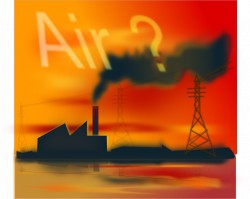 Public Domain Clip Art Image | Air Pollution | ID: 13540103414769 ...