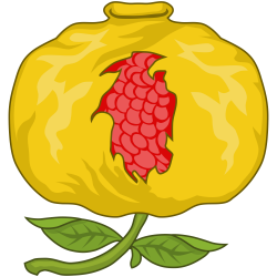 File:Pomegranate Badge of Mary I.svg - Wikimedia Commons