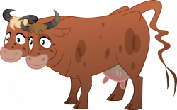 1601082 - artist:littlestarwanderer, brahmin, cloven hooves, cow ...