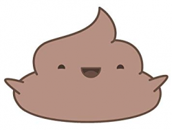 Amazon.com: Happy Kawaii Poop Emoji Vinyl Decal Bumper ...
