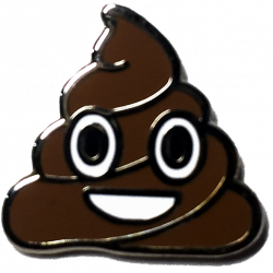 Poop Emoji Pin – Coleslaw Co.