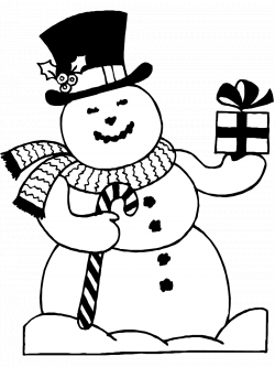Christmas Coloring Pages eBook: Snowman | Snowman, Free printable ...
