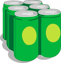 Beer Cans clip art Free vector in Open office drawing svg ...