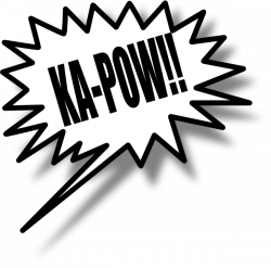 Kapow Clip Art at Clker.com - vector clip art online, royalty free ...