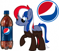 Pepsi Soda Pony by equinepalette on DeviantArt