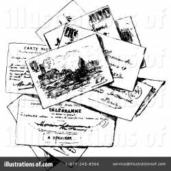 Postcard Clipart #1145864 - Illustration by Prawny Vintage