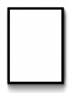 wood Poster Frame png isolated image