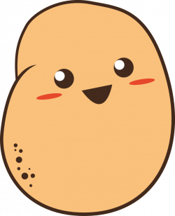 28+ Collection of Potato Drawing With Face | High quality, free ...