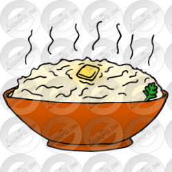 Mashed Potatoes Picture for Classroom / Therapy Use - Great ...