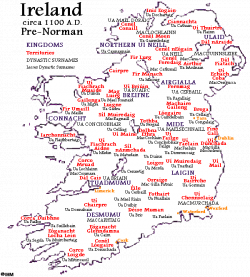 Ireland's History in Maps (1100 AD) | Ancestory | Pinterest | Ads ...